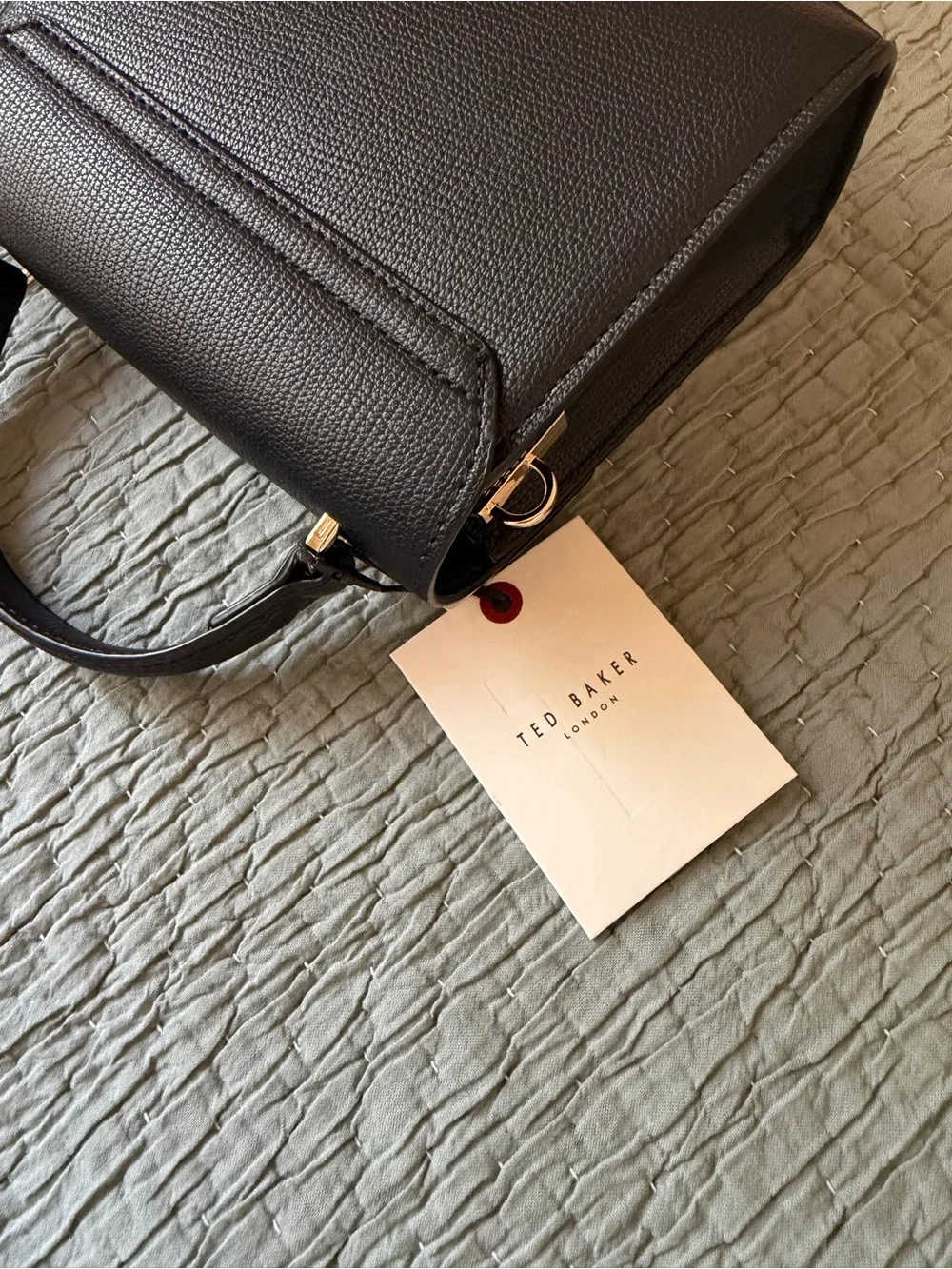 Ted Baker Lili Top Handle Satchel Bag Black NWT